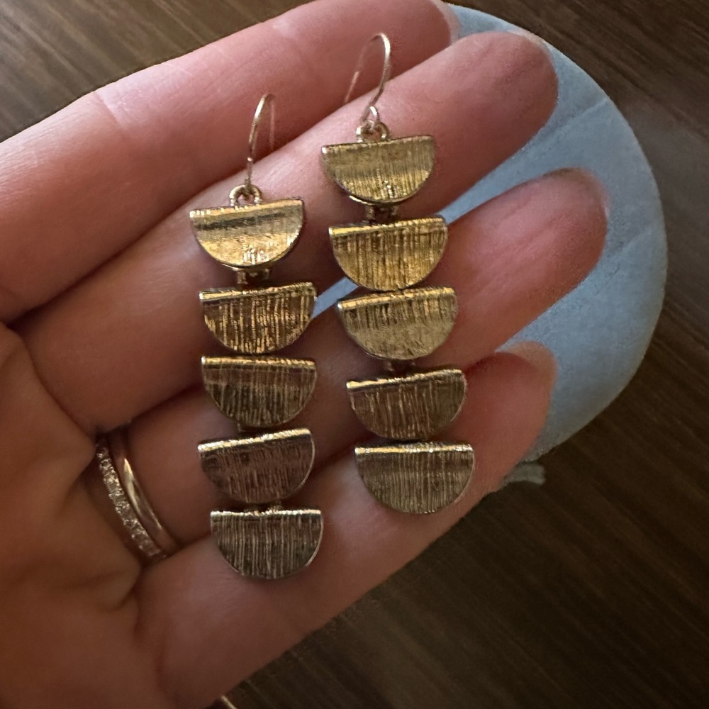 Half moon earrings